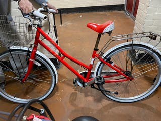 Red bike