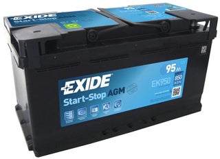 EK950 EXIDE START-STOP AGM CAR BATTERY 95AH 017