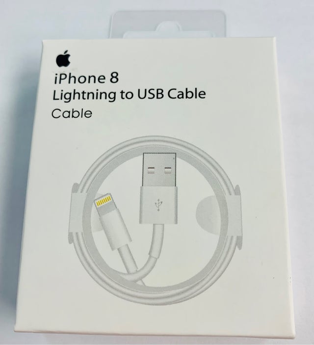 iPhone charger cables