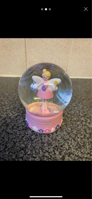 Ballerina Snow Globe Raw