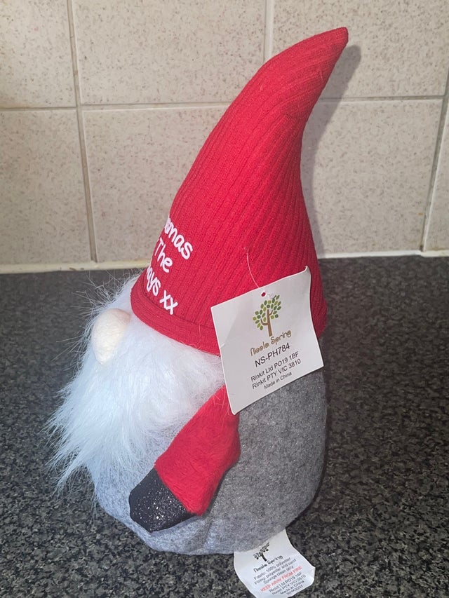 Personalised Santa Door Stop RRP £29.99