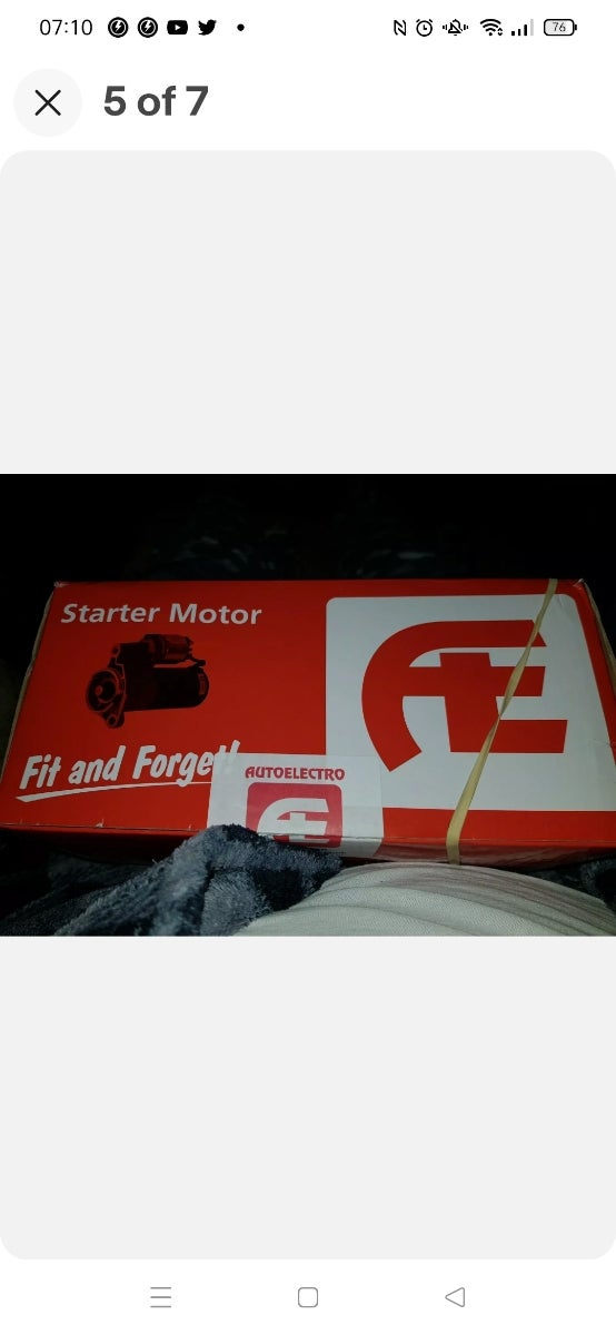 Citroen saxo starter motor