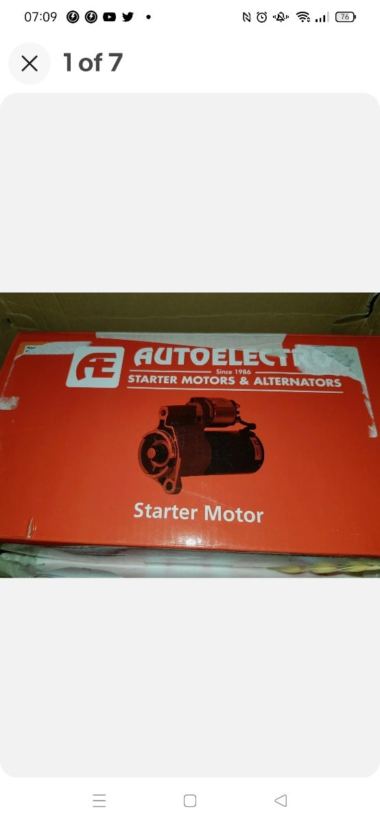 Citroen saxo starter motor