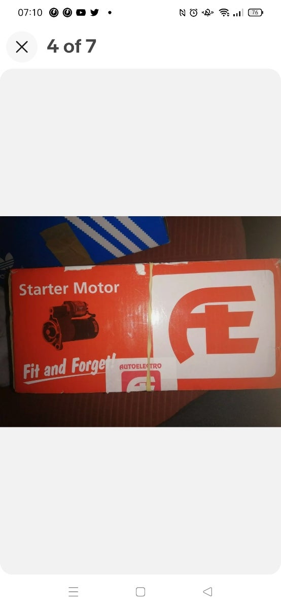 Citroen saxo starter motor