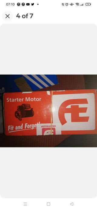 Citroen saxo starter motor