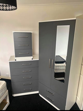 two door wardrobe set for sale