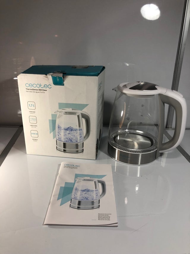 Cecotec hervidor sin cargador