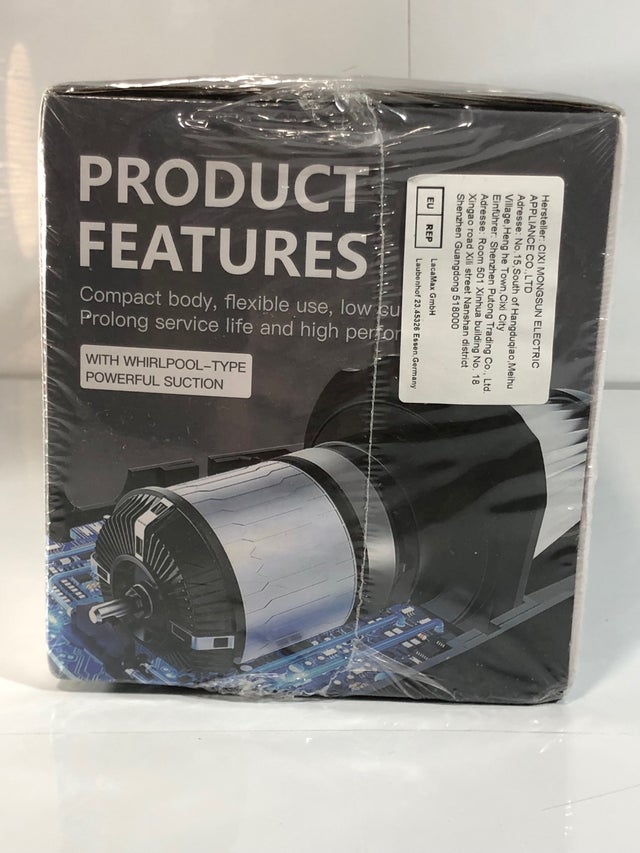 Aspirador de coche furgo