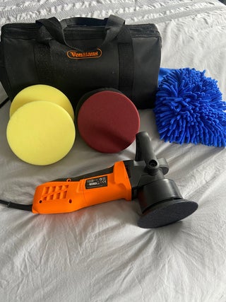Dual Action Car Polisher Kit