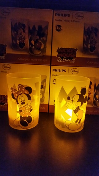 Disney bedside night lights.