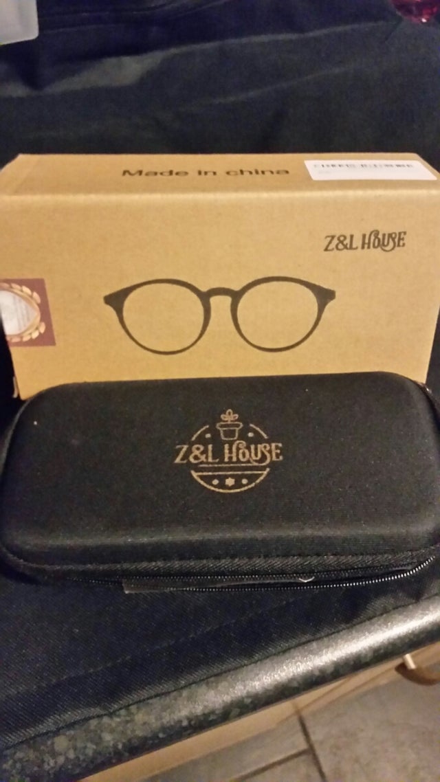 Z&amp;L blue light blocking glasses.