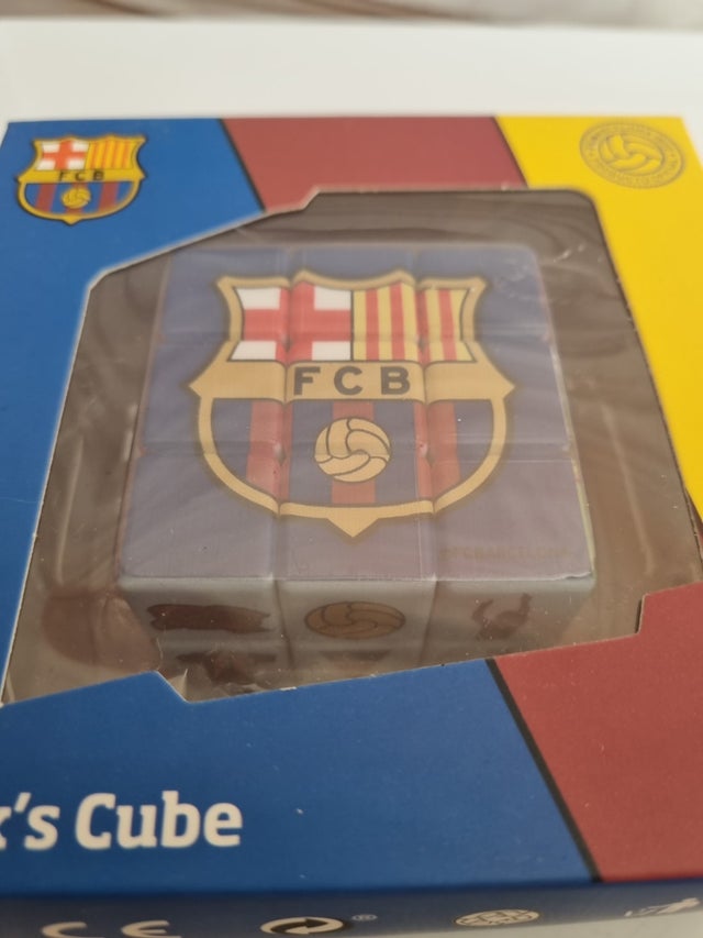Rubiks cube Football Club Barcelona