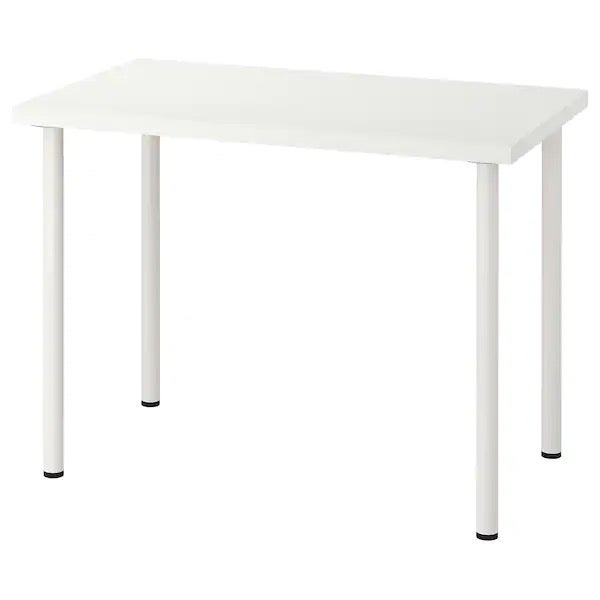 LINNMON/ADILS table 100x60 white