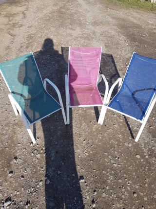 3x Children Party Chairs