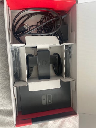 Never used, boxed Nintendo Switch in Grey
