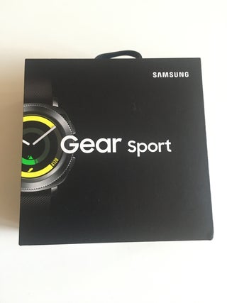 Samsung Gear sport watch black