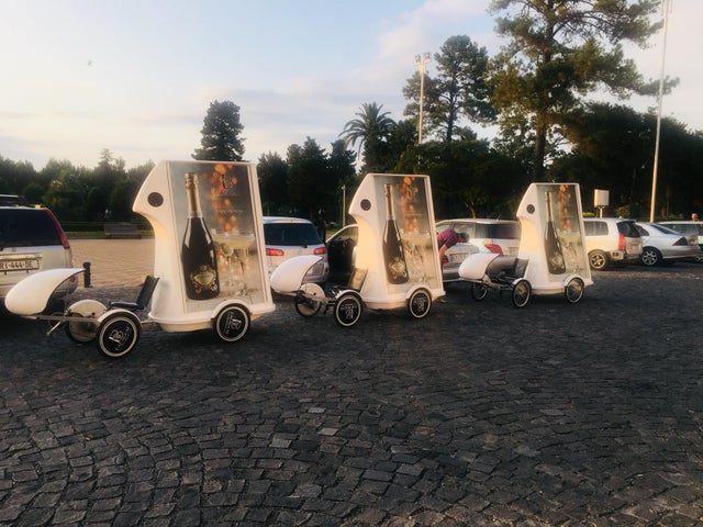 Unique Advertising Poster bike