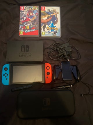 Mint condition nintendo switch