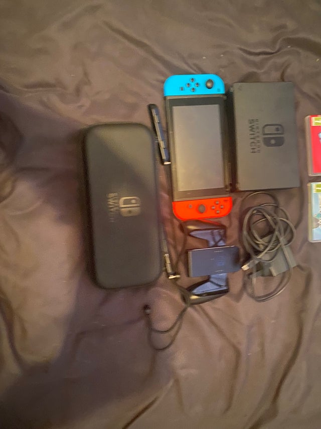 Mint condition nintendo switch