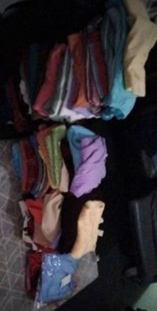 2 big black bags full of lady's clothes