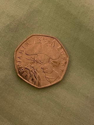 Rabbit 50p coin
