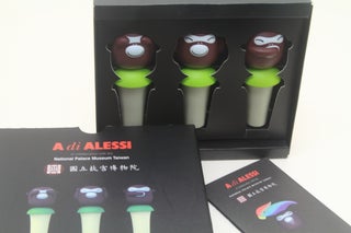 ALESSI ASG95 - Banana Boys, Set of 3 bottle caps