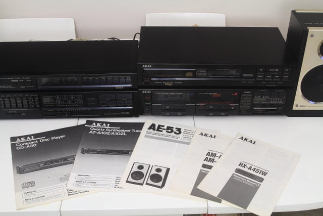 Vintage AKAI Stackable Stereo