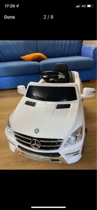 Mercedes child's electric car