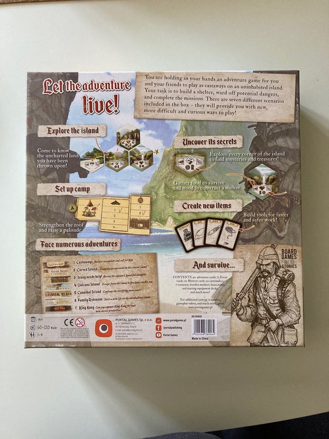 Robinson Crusoe Board Game