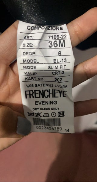 Frencheye mens suit