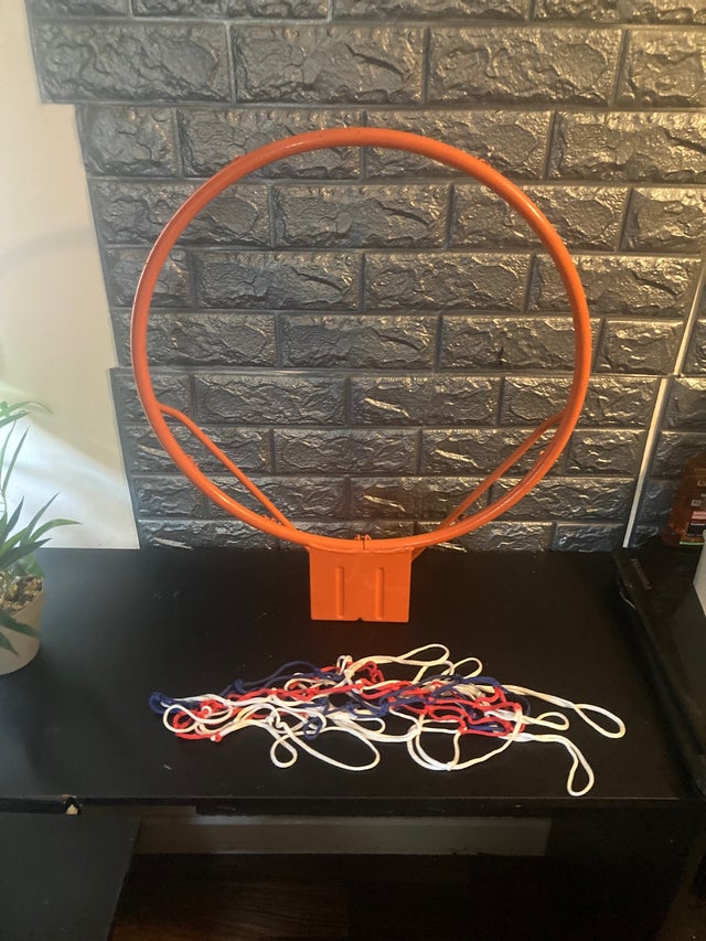Professional basketball hoop
