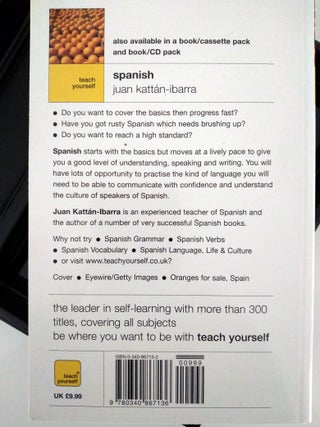 Teach Yourself Spanish by Juan Kattan-Ibarra