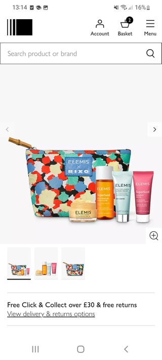 Elemis Skincare Gift Set RRP£56