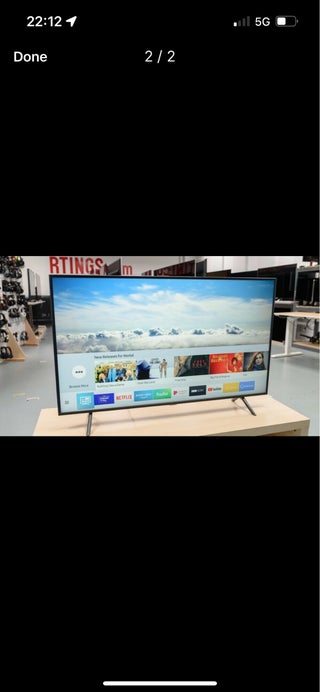 Samsung 43 inch Smart 4K Crystal UHD HDR TV