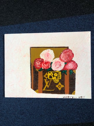 acrylic painting canvas size 20x30 cm