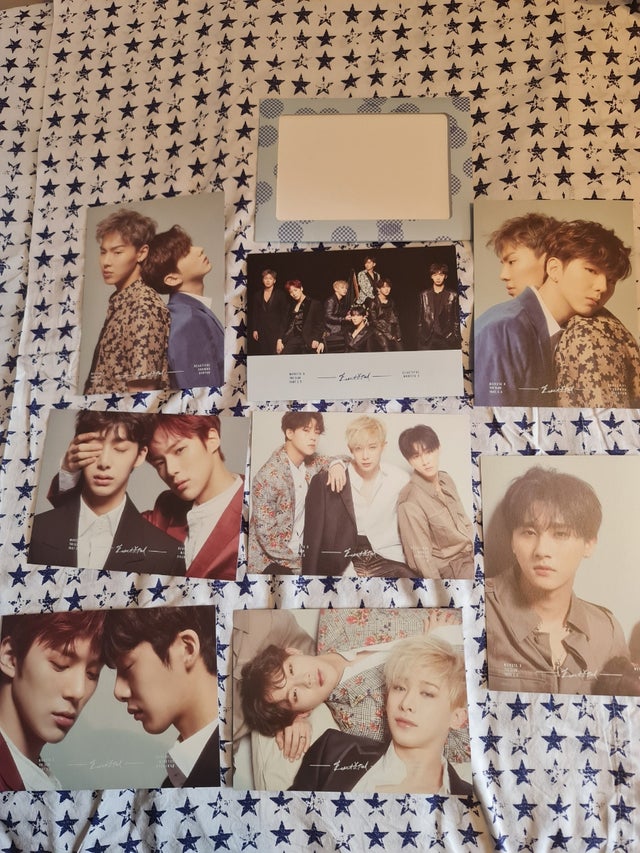 MONSTA X OFFICIAL POSTCARDS