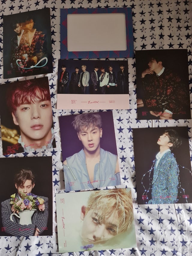 MONSTA X OFFICIAL POSTCARDS