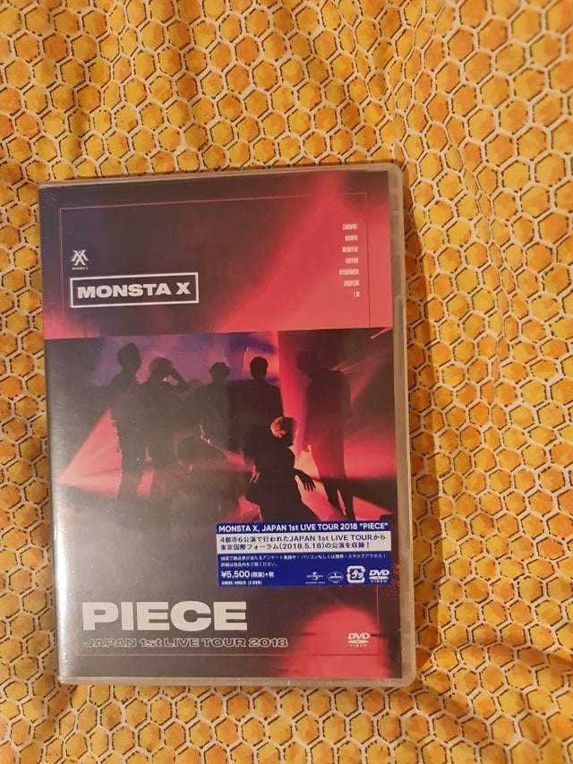MONSTA X PIECE JAPAN 1ST LIVE TOUR 2018 DVD