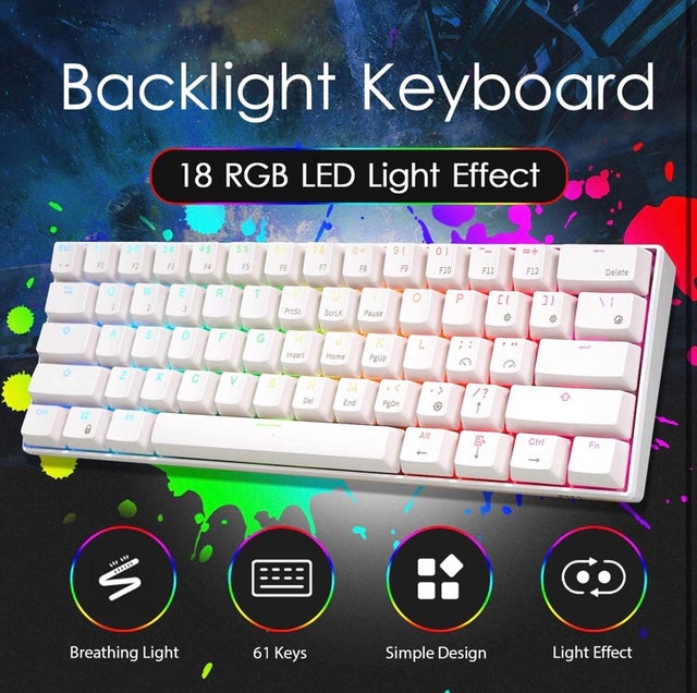 RK61 60% Wired Mechanical keyboard