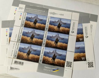 Stamp sets SETS UKRAINE 2022 "RUSSIAN WARSHIP GO F
