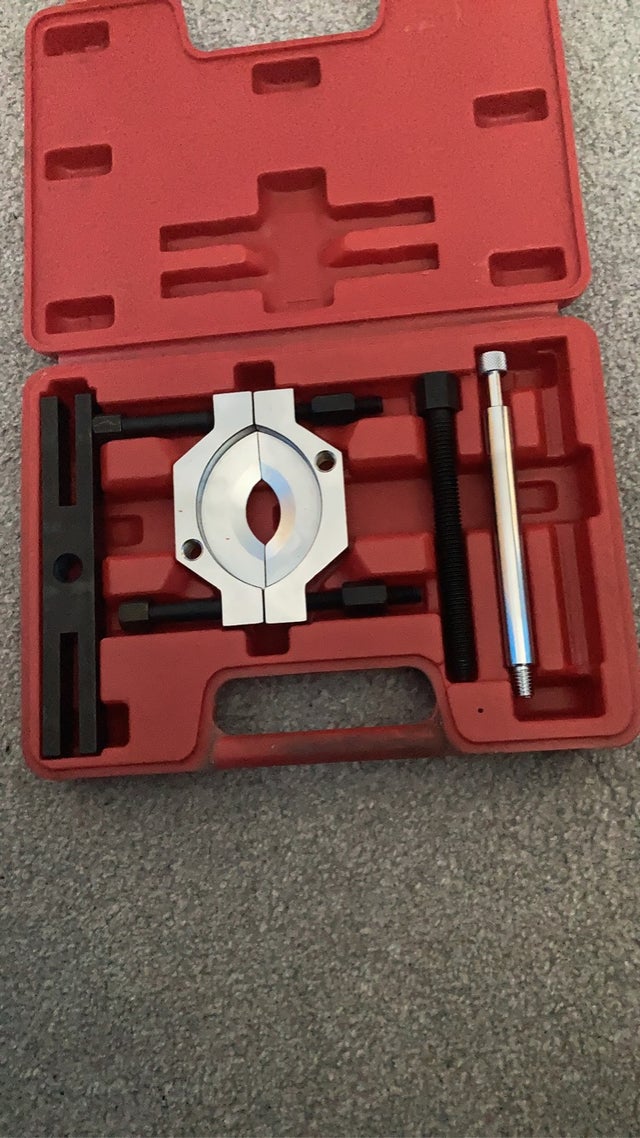 Crank bearing and gear puller set