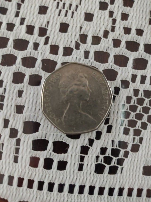 50 p coins