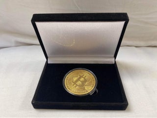 24k Gold Plated Bitcoin in Luxurious Box