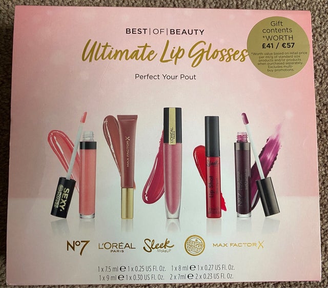 Lipgloss gift set