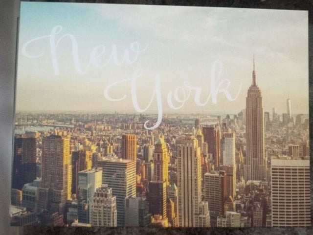 Canvas New York Picture