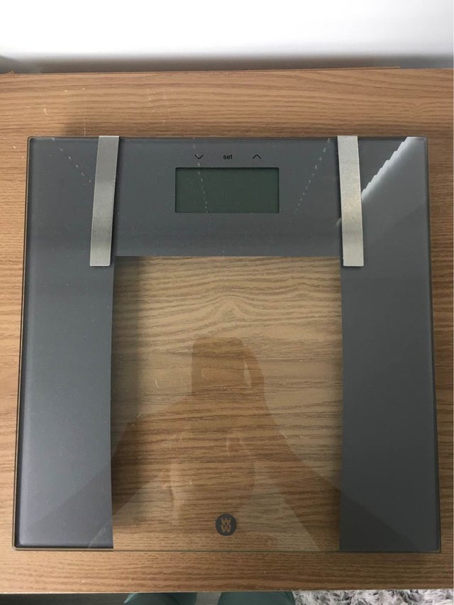 WeightWatchers glass scale