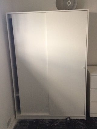 Wardrobe with sliding doors