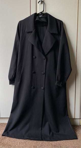 Brand New Refka Black Trench Coat