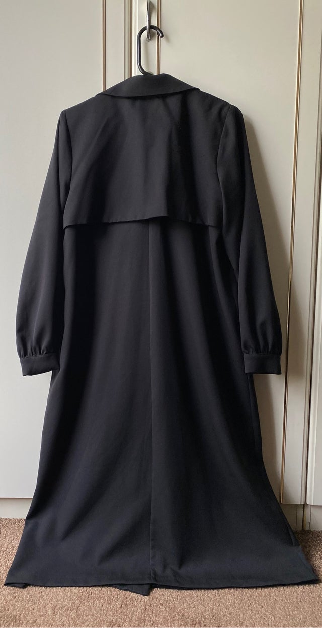 Brand New Refka Black Trench Coat