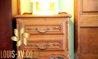 Beautiful Antique Louis XV King Bed